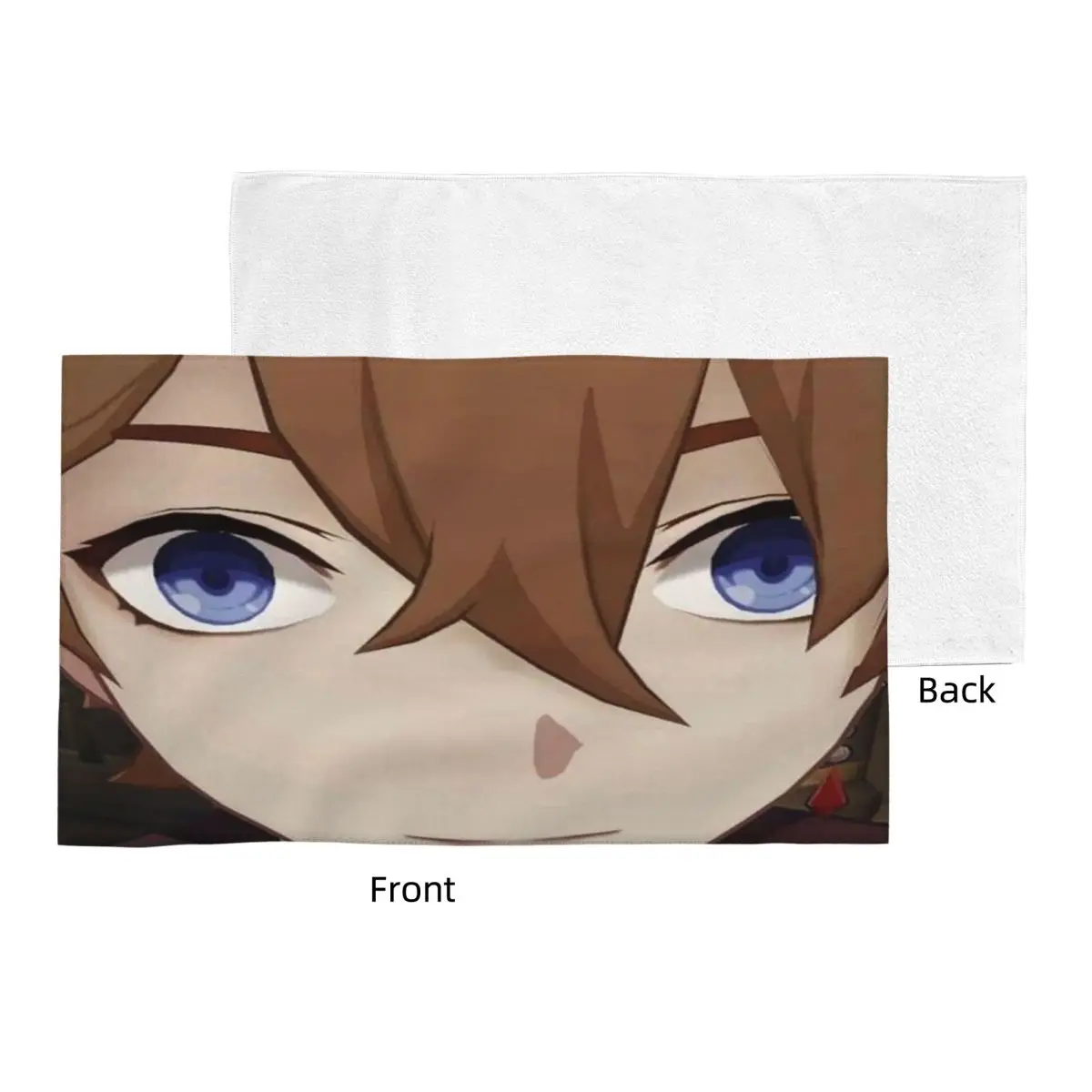 Custom Childe Genshin Impact Genshin Impact Cursed Childe Soft Face Towel Quick Dry Pool Bath Cotton Towels Breathable