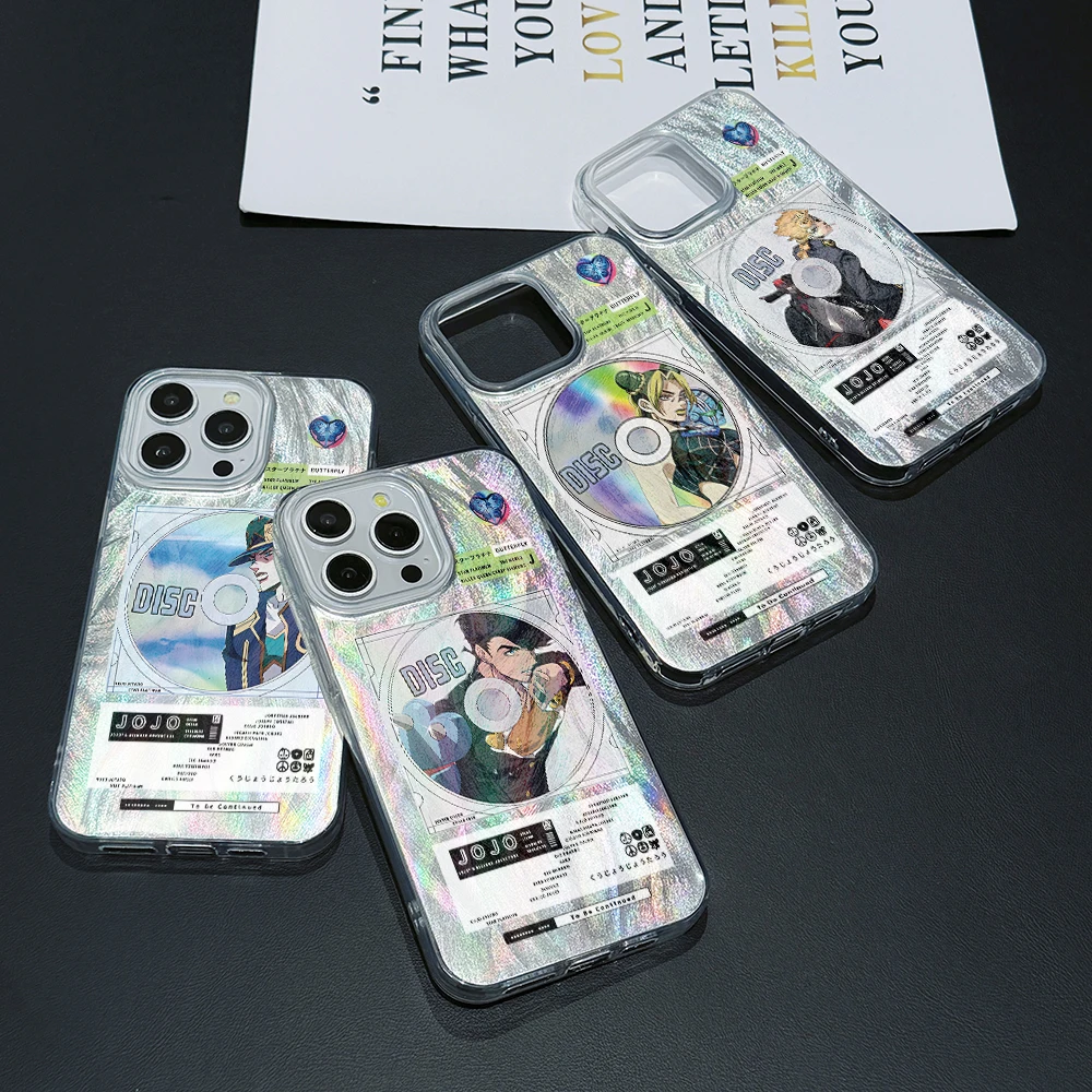

JoJo's Bizarre Adventure Phone Case for Oppo A98 A94 A79 A78 A76 A74 A60 A58 A54S A53 A38 A17 A16 A15 4G 5G Feather Hard Cover