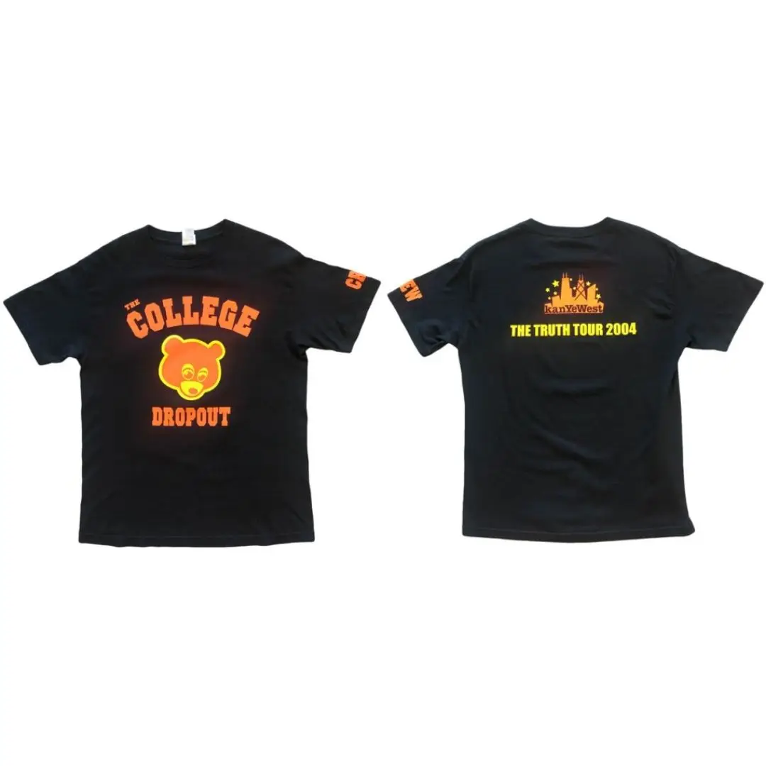 

2025 Kanye West T-shirt Vintage Graphics Cotton T-shirt Streetwear Cotton Short Sleeve T-Shirt for Men Women Clothing Designer