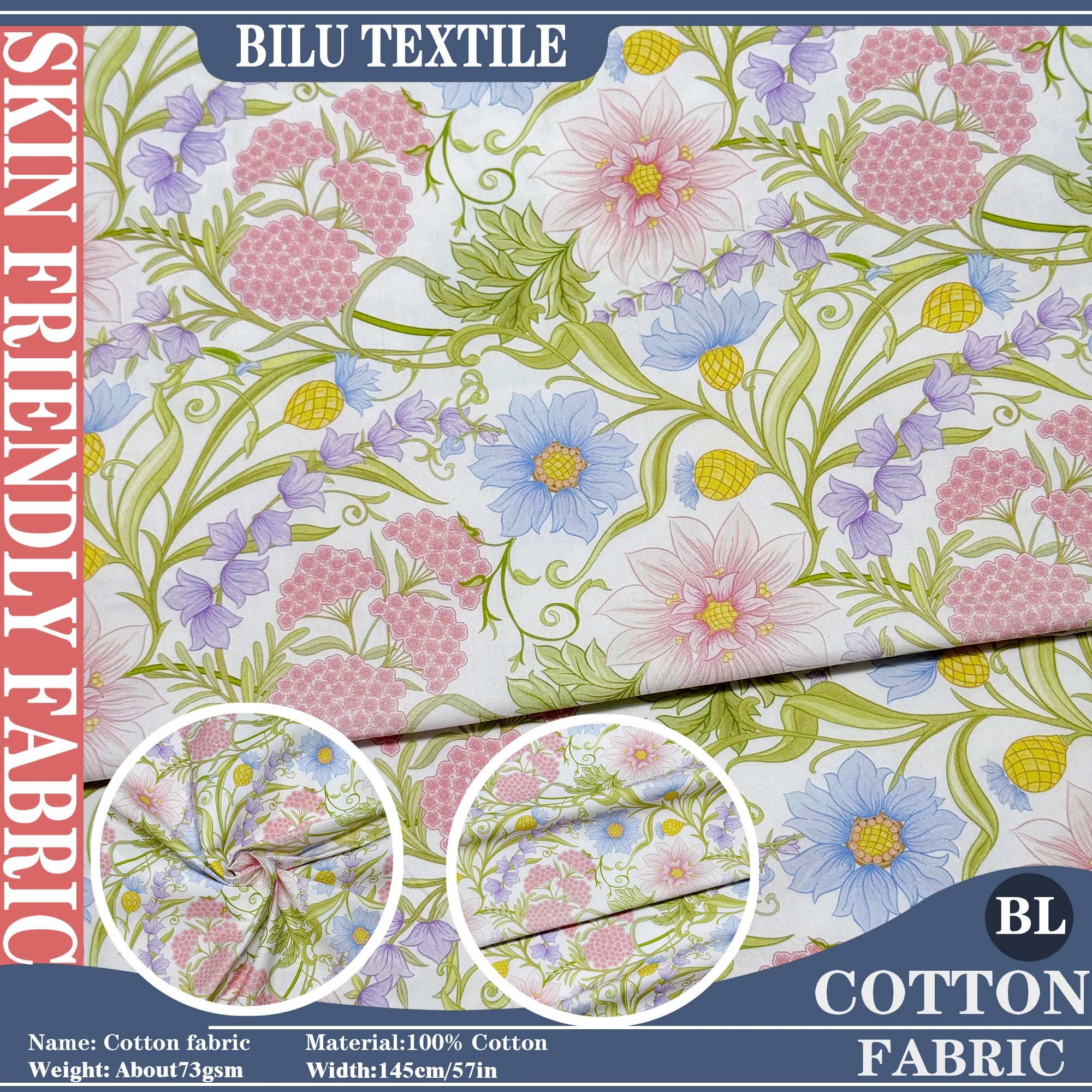 

1/2/3/5M 80S Tissun Liberty Tana Lawn Хлопковая поплиновая ткань для шитья ткани, платья, юбки, сделай сам, детская дизайнерская ткань ручной работы