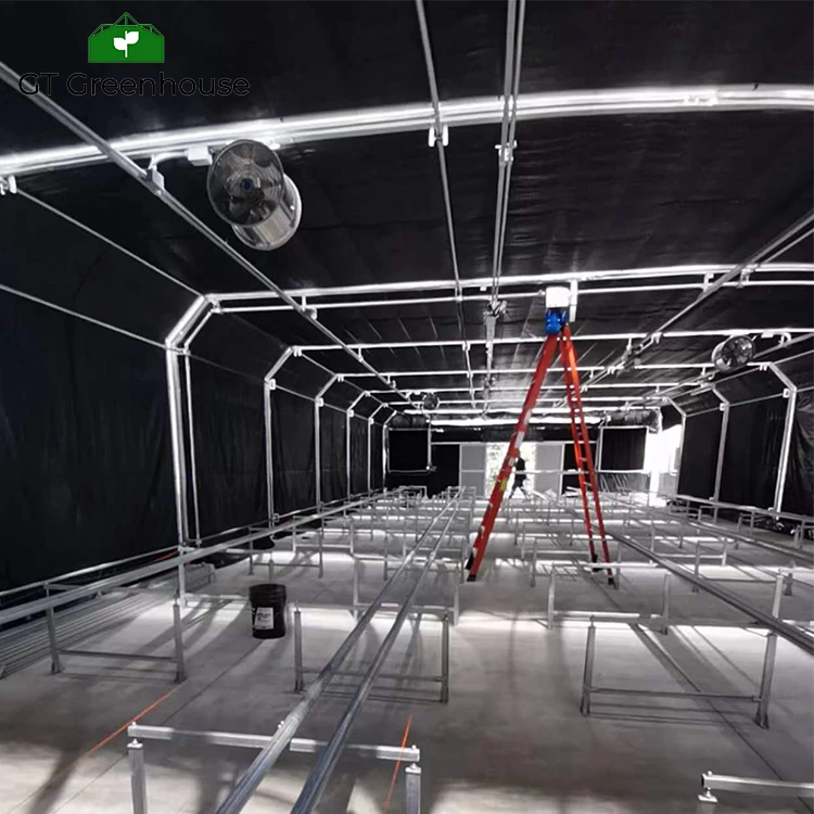 GT  Fully Automated Growing Green House Total Blackout Greenhouses