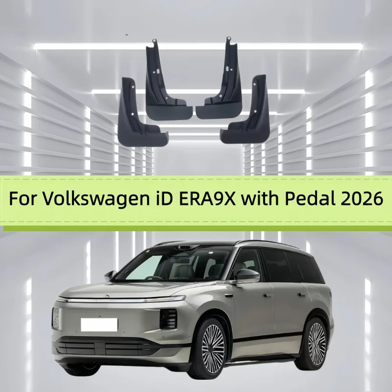 Car Mud Flaps Fender For Volkswagen iD ERA9X with Pedal 2026 Front And Rear Wheels Mudflaps Splash Guard Protection Accessories
