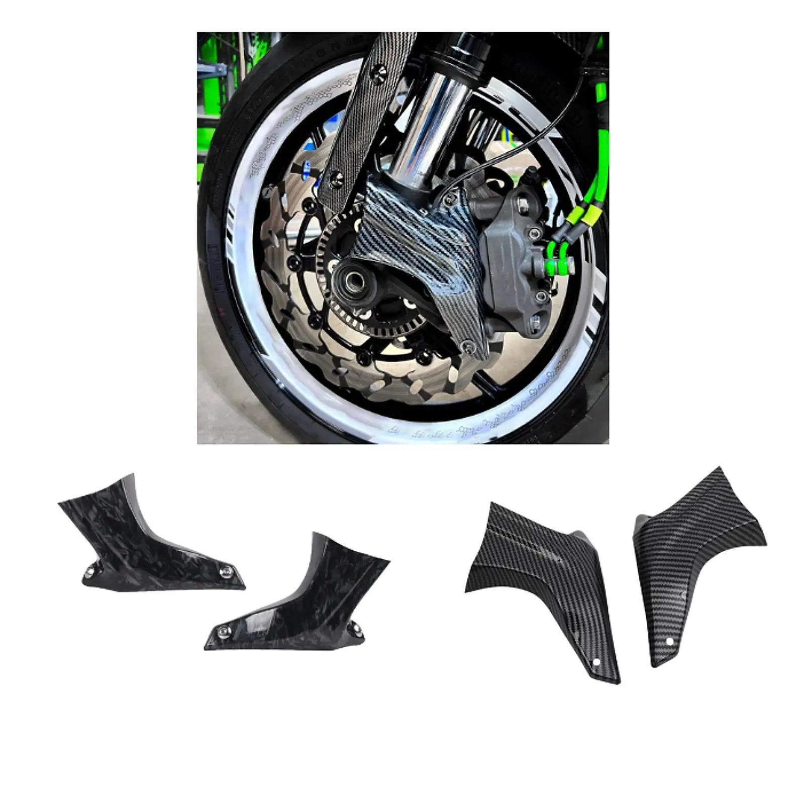 

Motorcycle Air Cooling Tube Ducts Guard Cover for R1200GS R1250GS S1000RR G310GS