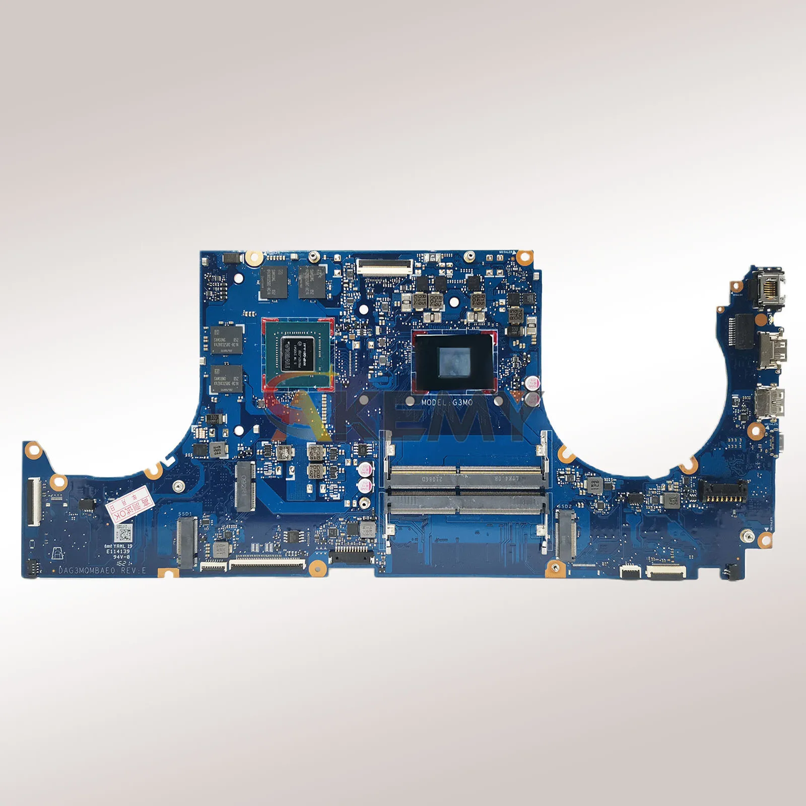 DAG3MQMBAE0 Laptop Motherboard Für HP Victus 16-E Mit R5 R7 CPU GTX1650 RTX3050Ti GPU M54836-601 100% Vollständig Getestet