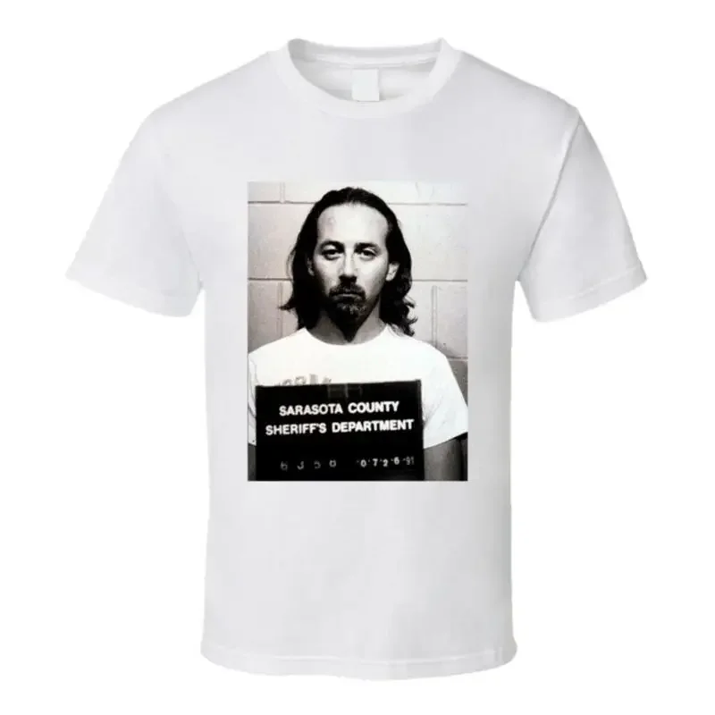 Paul Ruebens Pee Wee Herman Mugshot Fan T Shirt