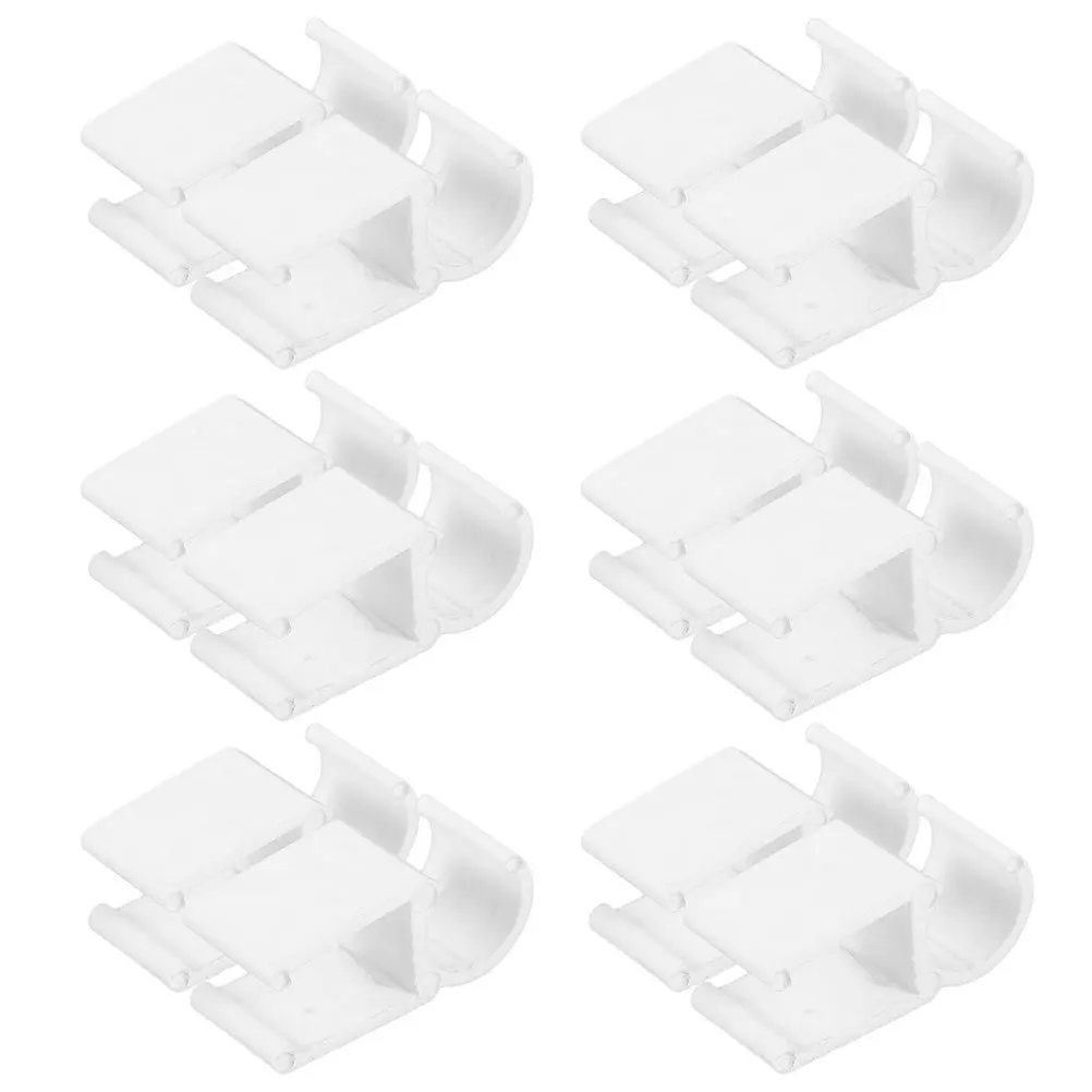 

30Pcs Whiteboard Pen Clips Plastic Holder Multipurpose Pen Fixing Buckles Dry Erase Board School Office