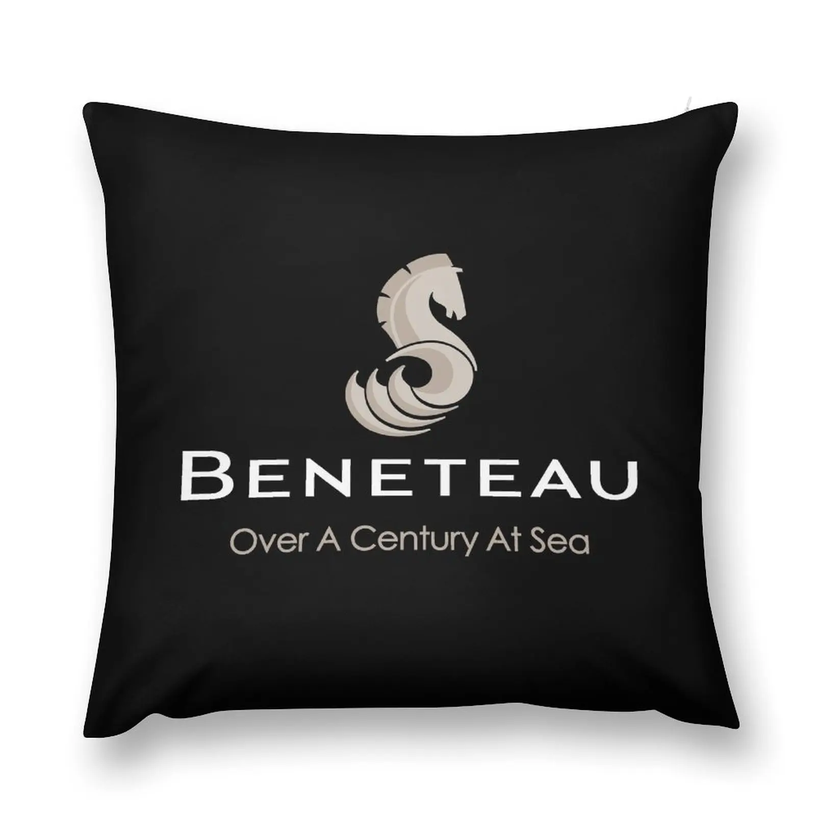Beneteau Sailboat Logo Throw Pillow New year covers for pillows Christmas Pillowcase pillow