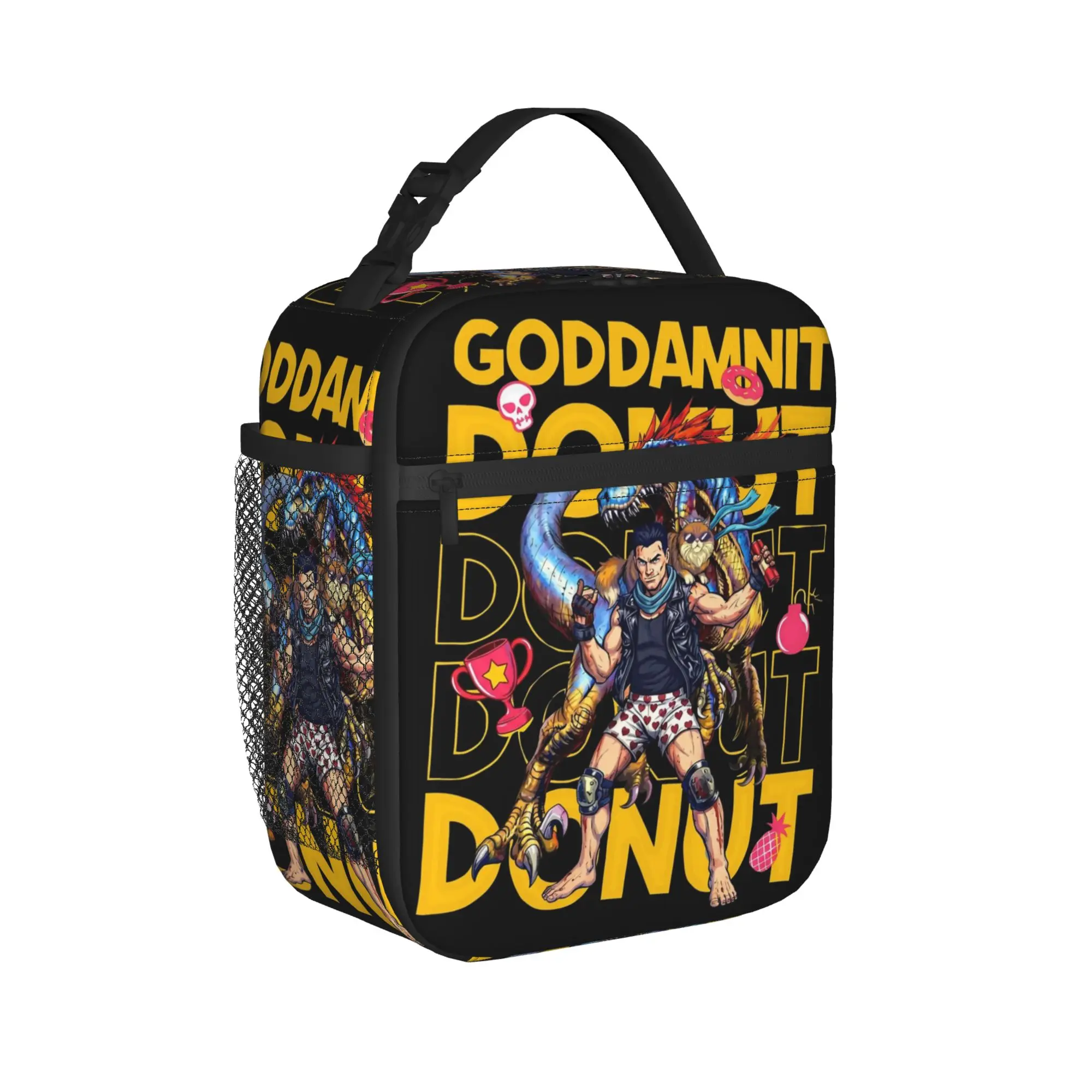 Dungeon Crawler Carl Thermal Insulated Lunch Bag for School  Portable Food Container Bags Thermal Cooler Lunch Boxes
