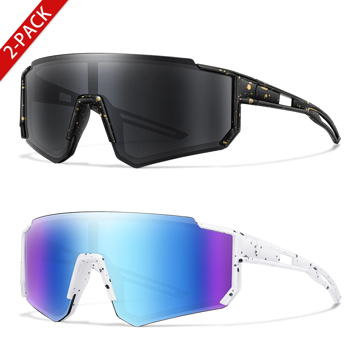 3-8 Jahre alte Kinder Outdoor-Sonnenbrille Kinder Jungen Mädchen Fahrradbrille UV400 Jugend Sport Baseball Camping MTB Fahrradbrille