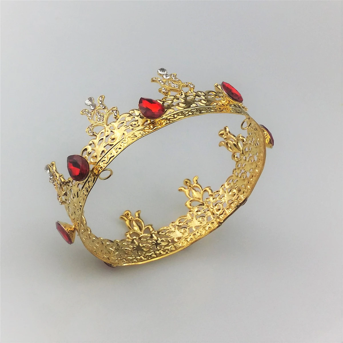 

Baroque Crown Tiara Headdress for Bride Wedding Decor Hair Band Bridal Decoration Bridesmaid