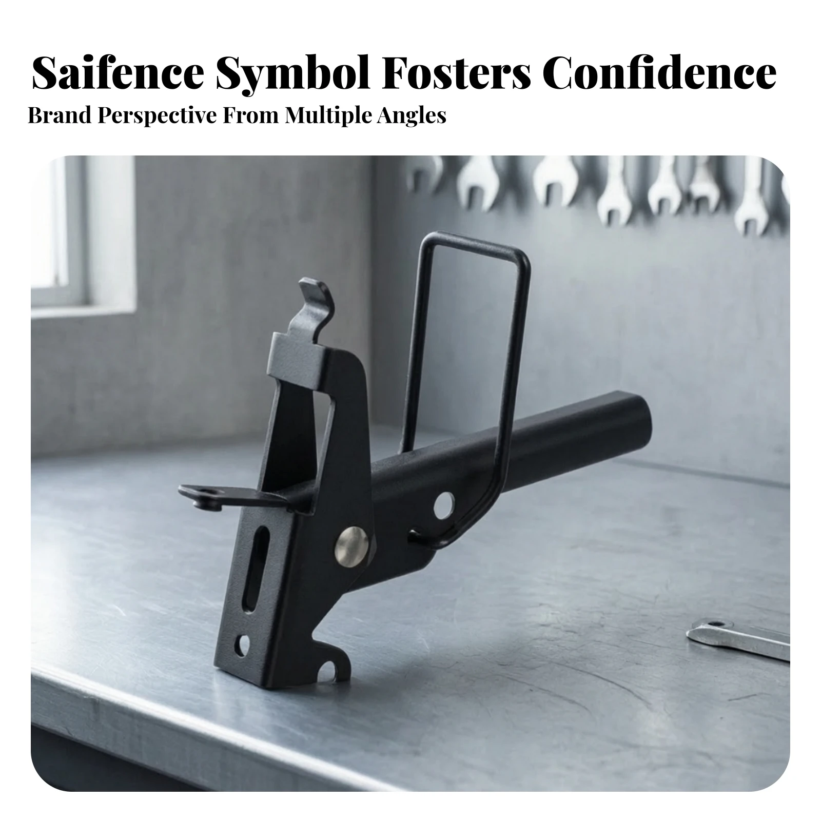 Vehicle Part Hooked Locking Tab Cylindrical Iron Metal Tailgate Latch Assembly UTV Tailgate Latch
