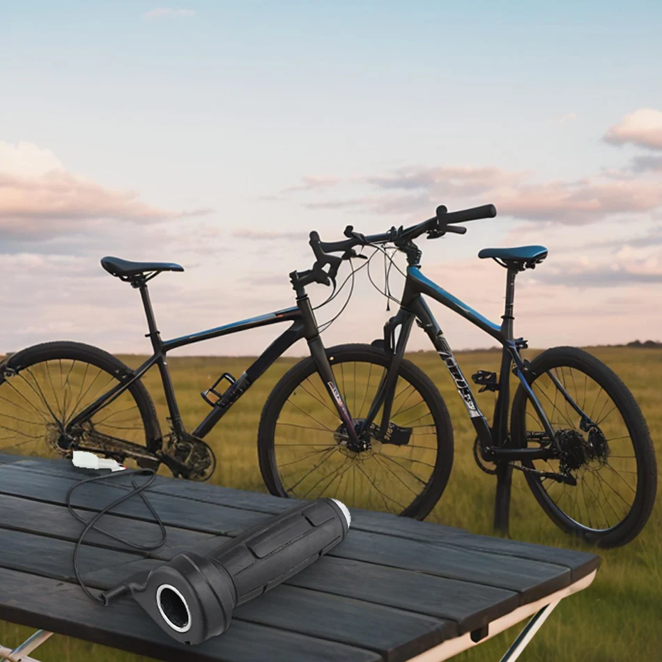 

Ручки дроссельной заслонки Электрический велосипед Электрический скутер Дроссельная заслонка велосипеда Мотоцикл скутер ABS + резина Практичная