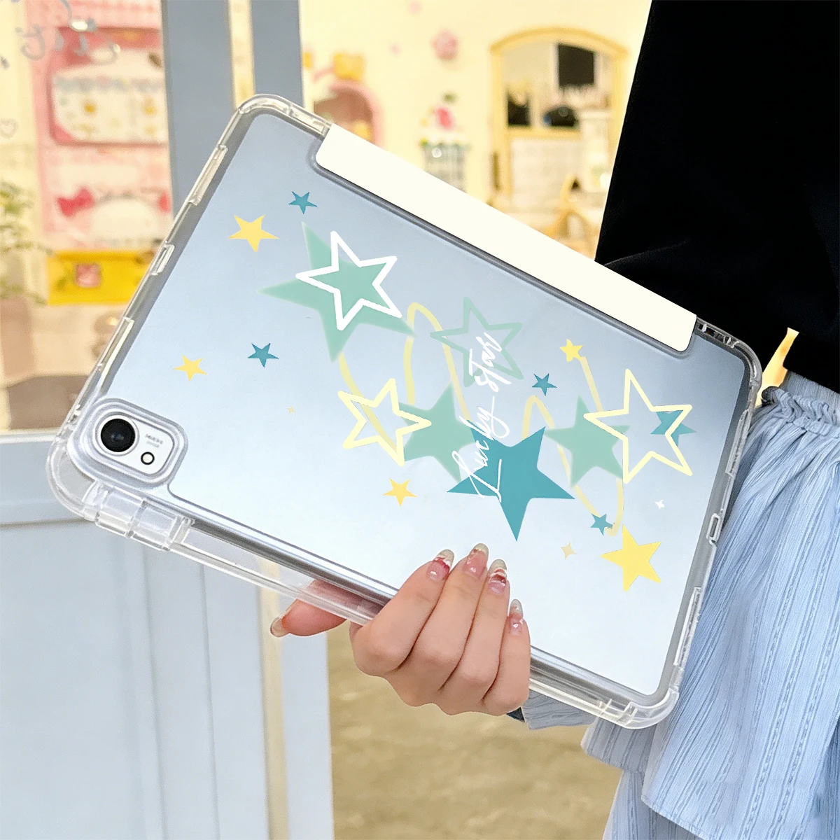 Y Fold Tablet Case For SamsungS7 11 SamsungS9 S10 Plus 12.4 Huawei 11 2021-2023 iPad 4/5th 10.9 iPad 11th 2025 iPad10.2 7/8/9th