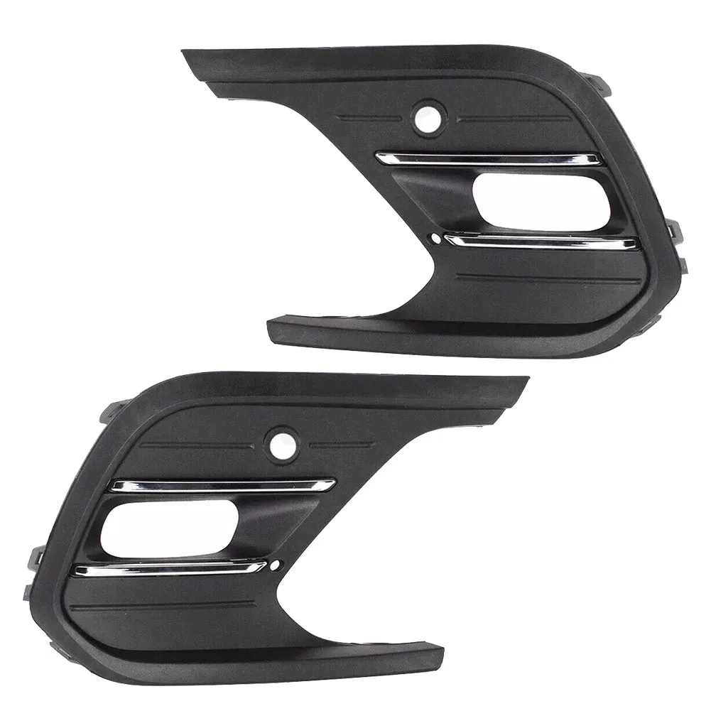 

Upgrade Your Car's Appearance with Chrome Front Bumper Fog Light Frame Cover For 2GS853666G & 2GS853665G Compatible