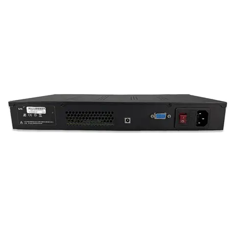 OptiLinkX 6x i226V 2.5GB LAN 1U Rack Chassis MiniPC i5-3320M Soft Routeing i7-3632QM Armário Firewall Router Gateway DDR3 MSATA
