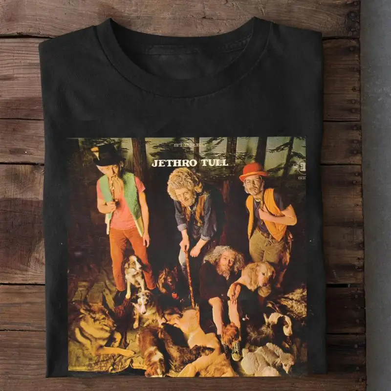 Jethro Tull Band This Was Album Maglietta In Cotone Nero Full Size S 5XL-image