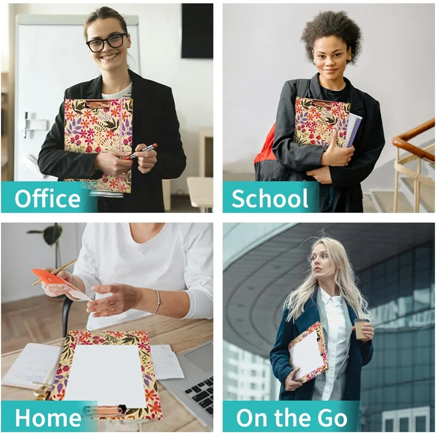 3リングバインダー 1冊 レターサイズ バインダーオーガナイザー 5タブ仕切り 2つの内ポケット ロープロファイルクリップカバー ラベルステッカー 175枚