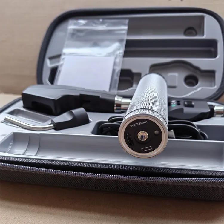 

High Quality Ophthalmic Equipment Optical Refractometer Optometry Rechargeable Direct Ophthalmoscope and Streak Retinoscope Set