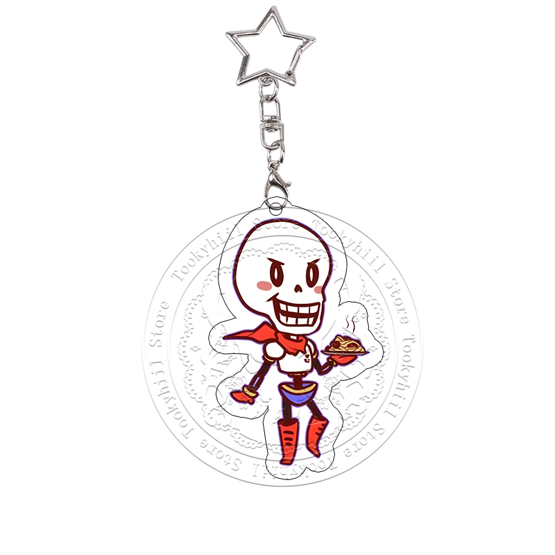 Undertale Acryl-Schlüsselanhänger Frisk Undyne Napstablook Cross Sans Anime Cartoon Spiel Sammlung Taschenanhänger Geburtstagsgeschenk – Detail 13