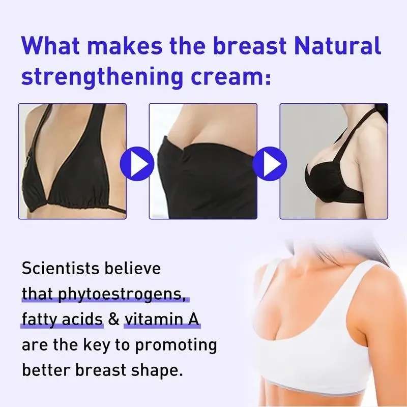 2024 New Breast Enlargement Cream Lifting Firming Chest Sagging Rapid Growth Body Cream Promote Boobs Massage Bigger Bust Care