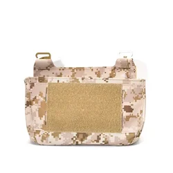 Tactical Vest Dope Front Flap Panel Bag Pouch Expansion Conversion Board Multicolor Laser Cutting/Insert Samll/ Half Pocket