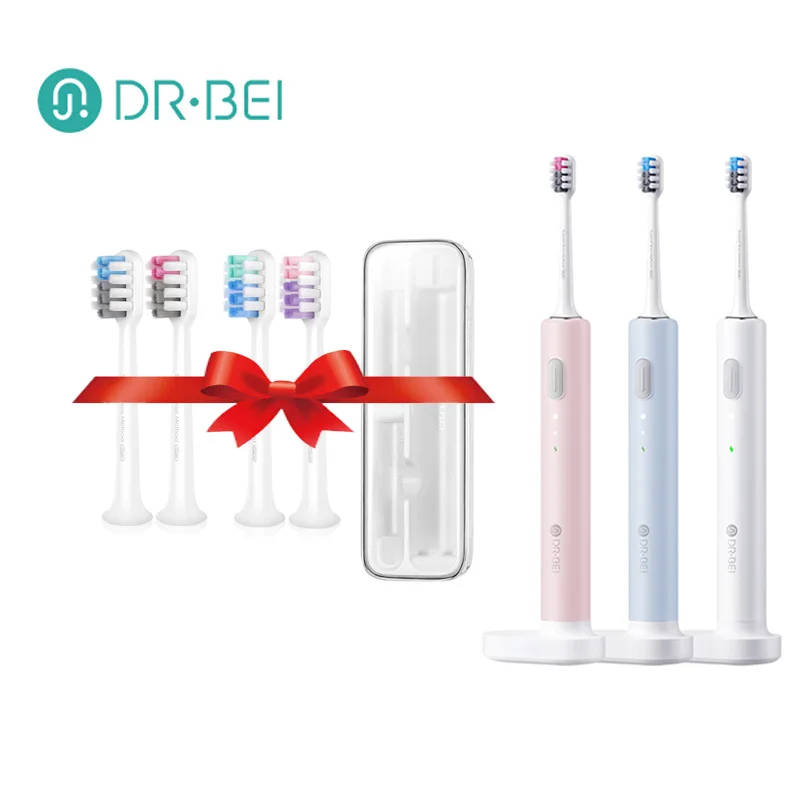 

DR.BEI C1 Sonic Electric Toothbrush Rechargeable Waterproof Wireless Portable Ultrasonic Whitening Toothbrush Adult Clean Brush