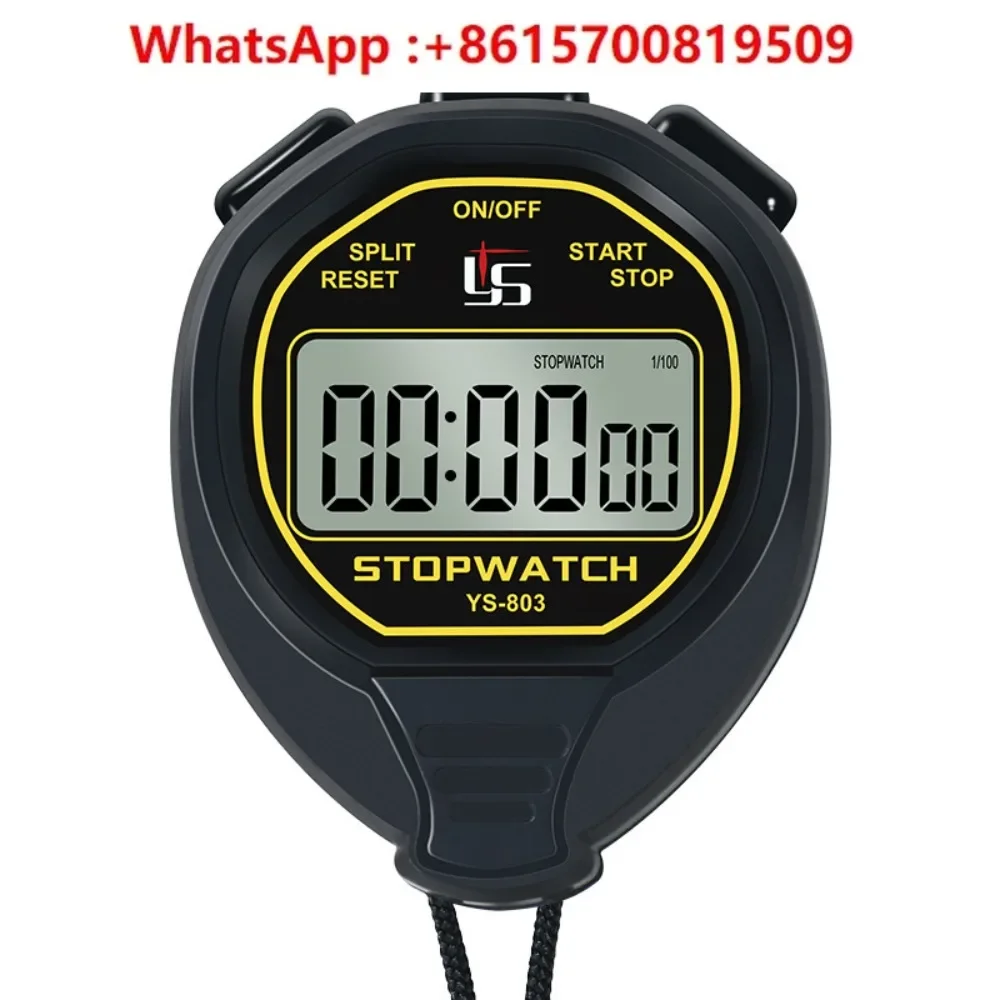 370213 Marine 1/100 second electronic waterproof stopwatch Professional competition track and field  code watch timer YS803