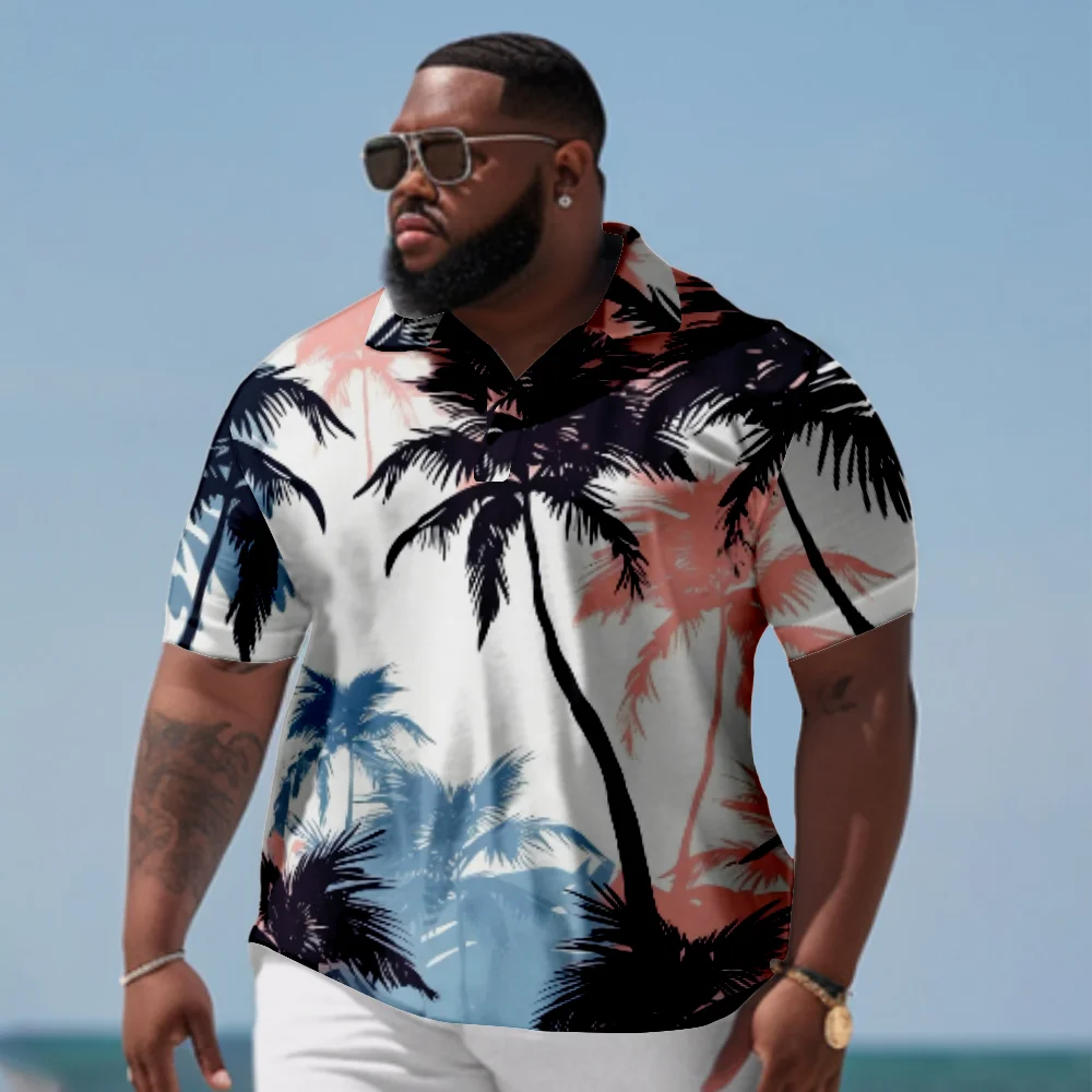 

men's plus size polo shirt summer Loose Polos Oversized Tops Big Size Men Clothing casual shirt for shopping and golf