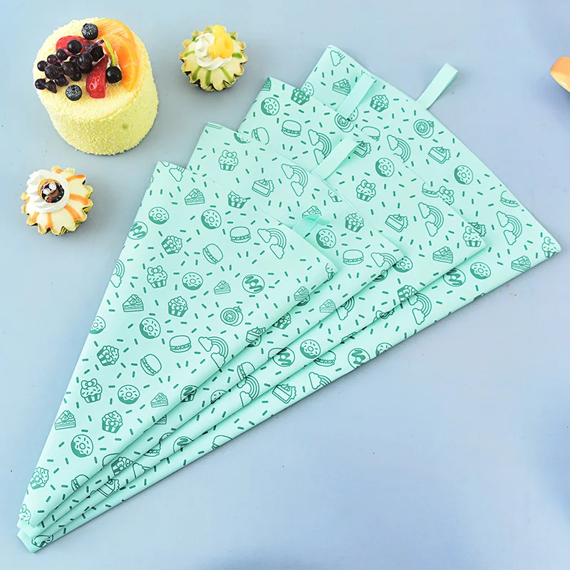 TPU Cream Pastry Reusable Piping Bags Cupcake Cream Decorating Bag Kitchen DIY Baking Accessories Piping Bags 10/12/14/16 inches