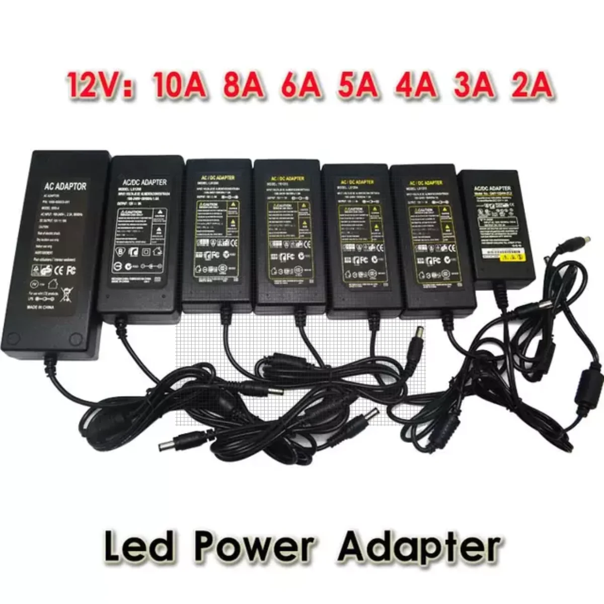 600w 12v LED Power Supply 50a Constant Voltage Switching Driver 220v 230v ac dc Lighting Transformer Rainproof IP63