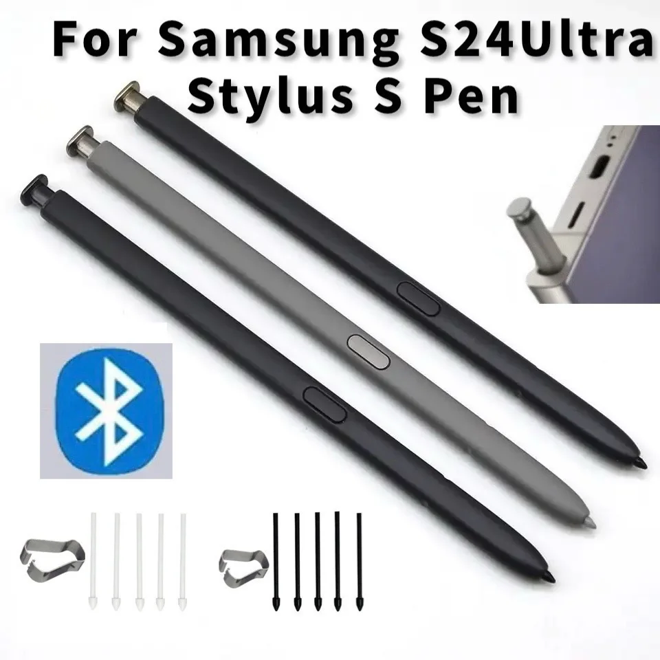 samsung-galaxy-s24ultra-sm-s928用純正スタイラスペン、タッチスクリーンスタイラスsペン、bluetooth機能搭載、エアコマンド対応