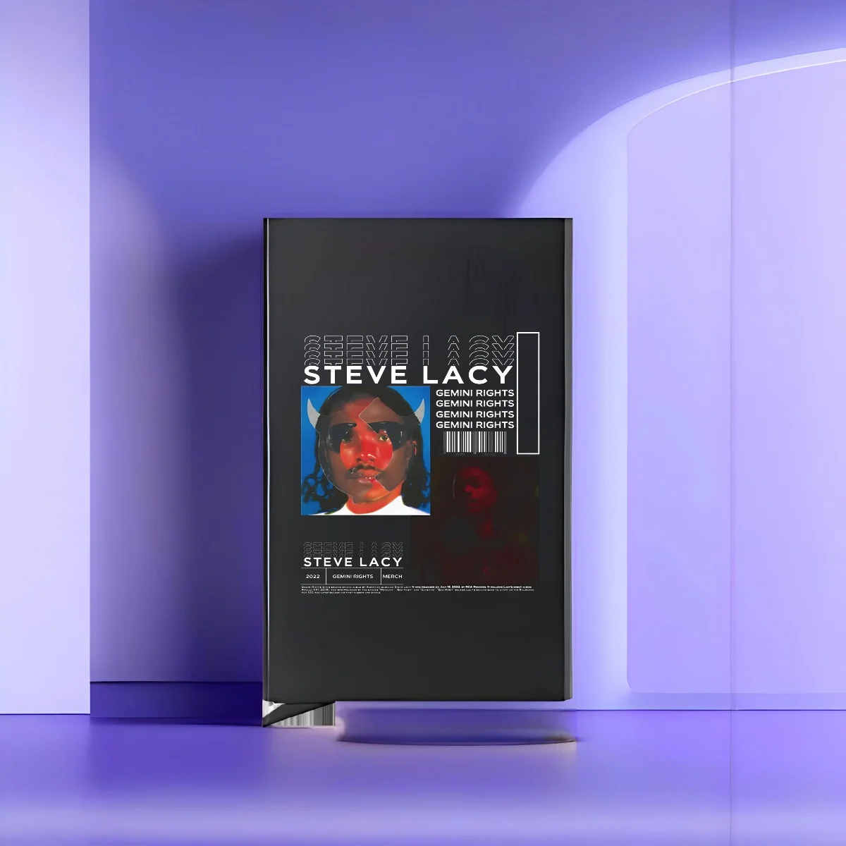 

Steve Lacy — Ge Rights 2026, новый стиль, модный футляр для карт с принтом, различные варианты цвета, простой в использовании, компактный для ежедневных потребностей