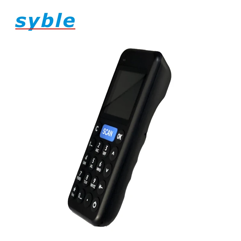 XB-A29 Syble Advance Decoding Handheld Inventory Checking Device 1D 2D Wireless Barcode Scanner with Screen
