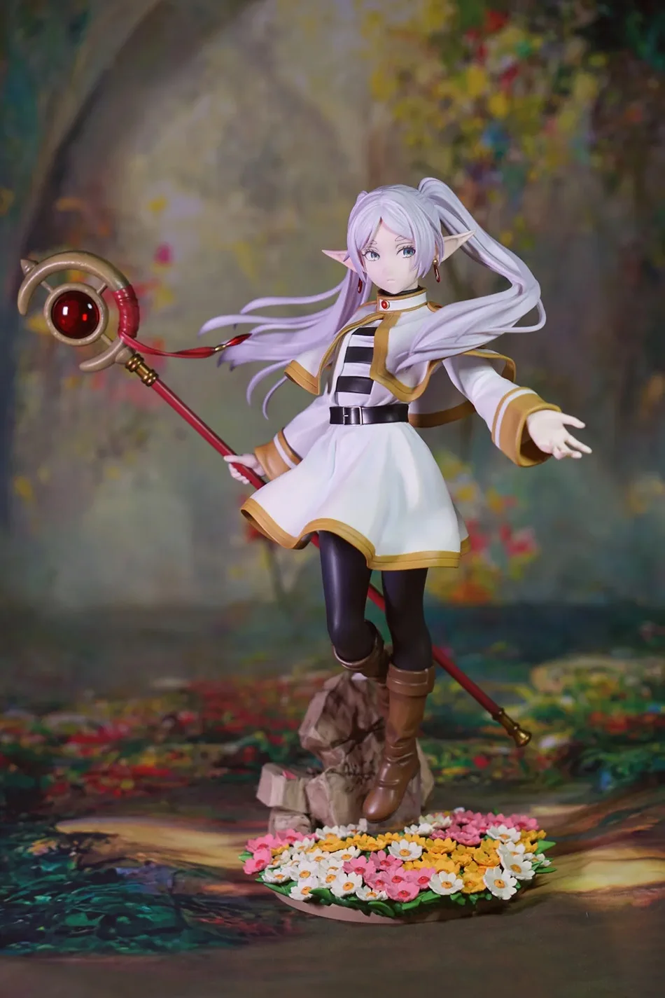New 23cm Frieren: Beyond Journey's End Anime Figure Limit Frieren Action Figure Luminasta Frieren Figurine Collection Model – Detail 12
