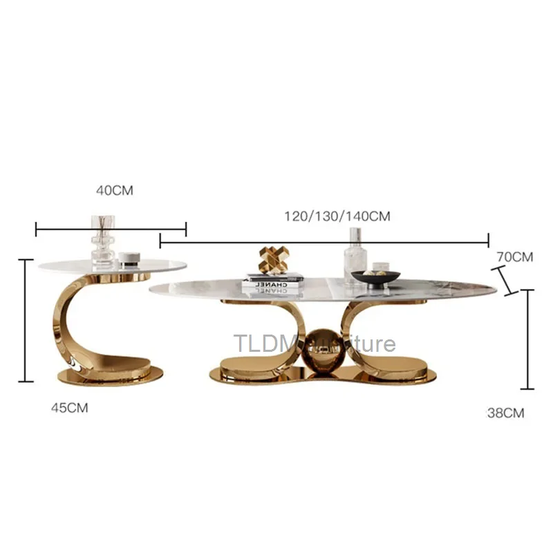 Роскошные белые журнальные столики, современный дизайн, минималистичные ножки в скандинавском стиле, металлические нестандартные столы, салонная