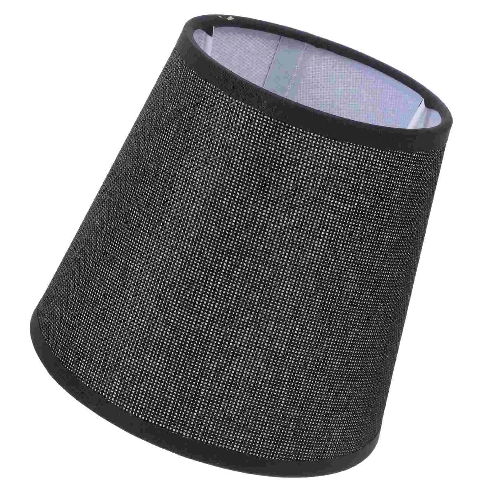 

Fabric Lampshade White Shades Indoor Desktop Cover Replacement Lampshades for Floor