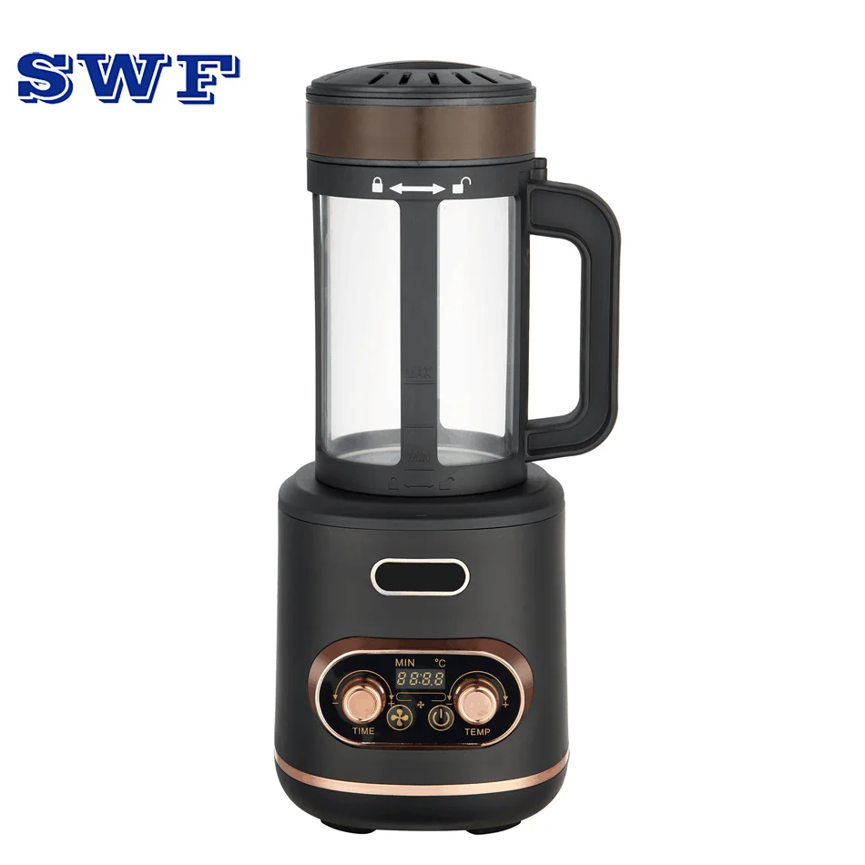 STLF Adjustable Temperature Electric Coffee Roaster Machine Hot Air Coffee Bean Roaster with Led Display