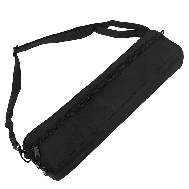 1 Set Black 16-Hole High-Grade Flute Leather Box Set Anti-Fall Protection Flute Storage Box Convenient Suitcase Bag Flute Bag