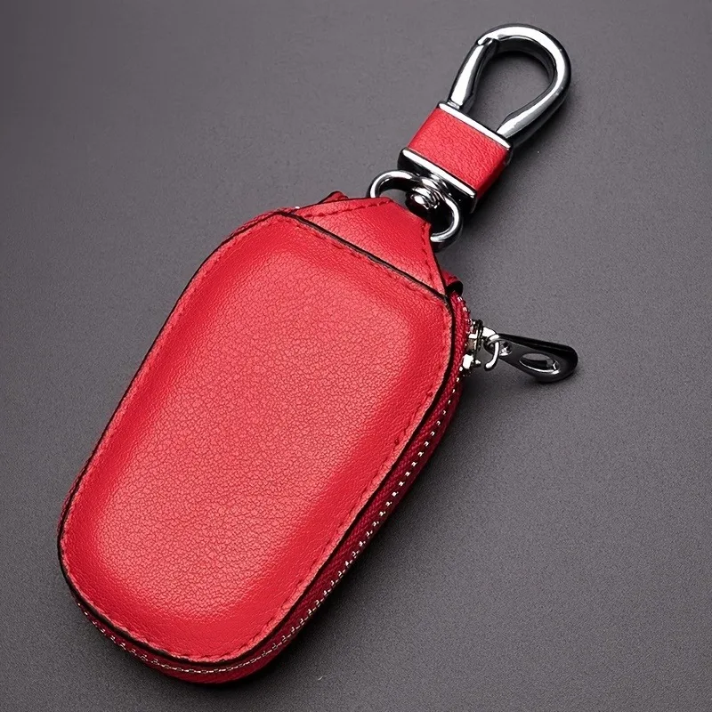 1pc Retro Fashion Business multifunktion ale Schlüssels chutz hülle, lässiger tragbarer Schlüssel organisator für Herren mit großer Kapazität, Reiß verschluss – Detail 9