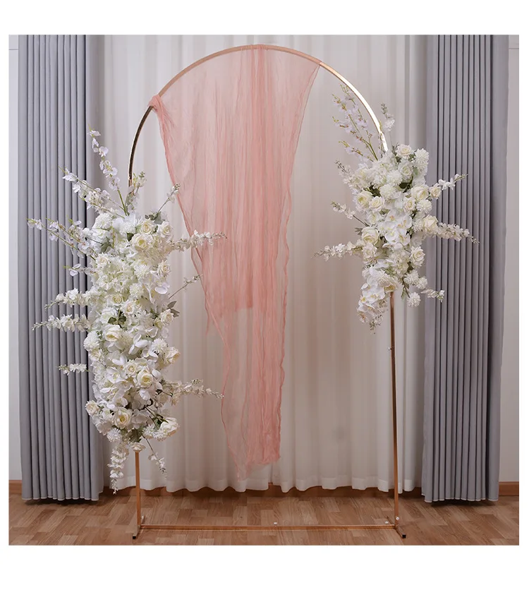 Künstliche Hängeblumen, Blumenbogen, Blumenreihe, künstliche Blumen für Hochzeits-Hintergrund, Bühnen- und Tischdekoration, Schaufenster- und Ausstellungsdekoration – Detail 5
