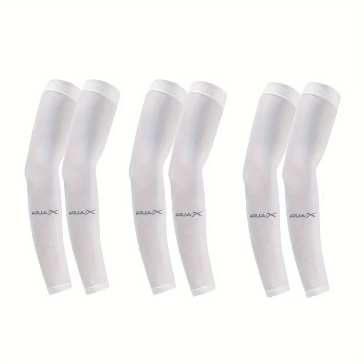 3pcs ice sleeves men's sun protection sleeves women's summer sun protection sleeves ice silk sleeves outdoor cycling gloves arm view 2