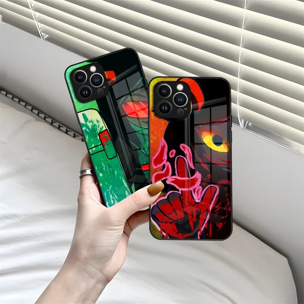 Cartoon H-Homestuck Phone Case For iPhone 13 15 16 14 12 11 Pro XS Max Plus Mini X XR SE2020 Tempered Glass Coque