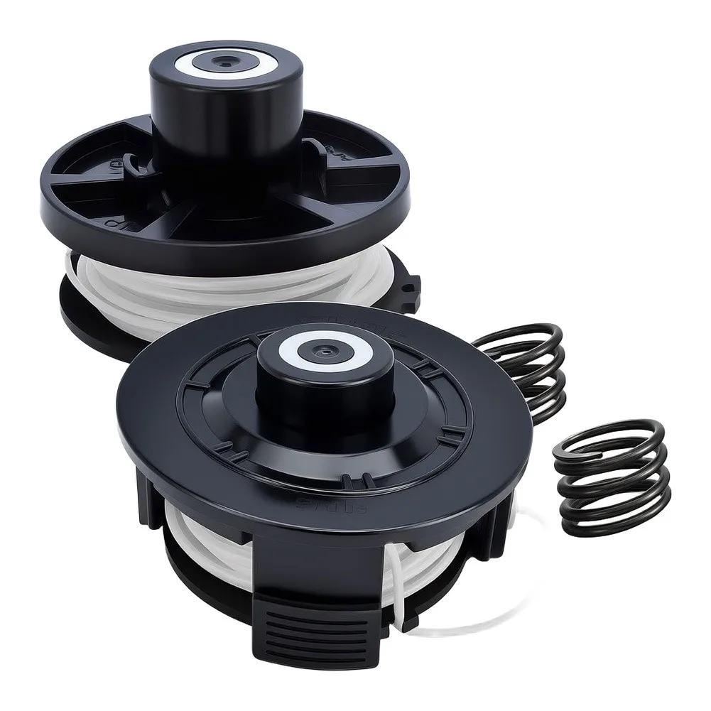 For Lawn Mowing As Shown Grass Trimmer Spool Complete Trimmer Spool Set Electroplated Spring Embedded Iron Block