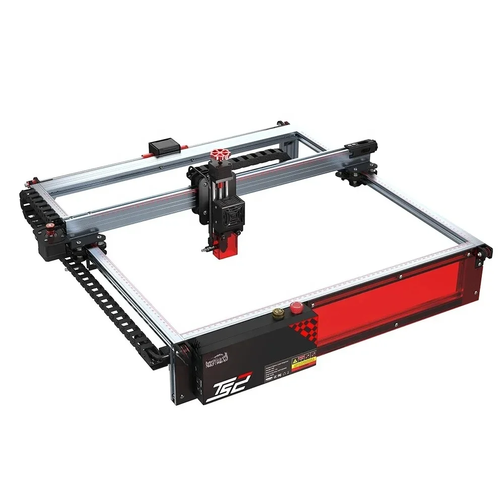 

45x45cm Cutting Machine 96W Diode CNC Engraver High Precision 0.01mm For Wood/Leather/Metal/Acrylic