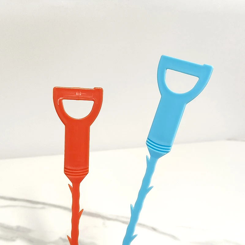 1 pc-10pcs Pipe Dredge Sewer Hair Hair Cleaner Barb Design to Clear the Drain Outlet image 4