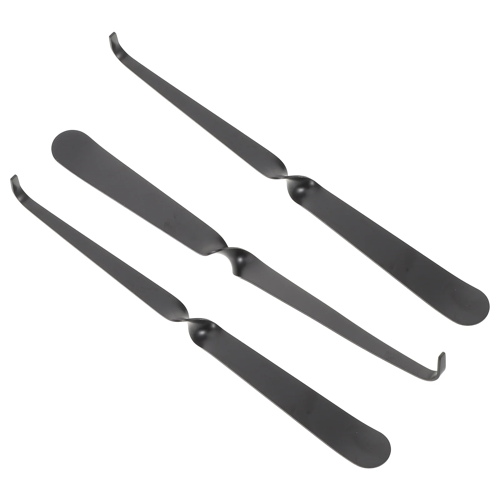 3 قطعة قواطع الفتيل الفولاذ المقاوم للصدأ خطاف أسود طفاية أنيقة المنزل اكسسوارات الحفلات الفتيل السنافر قحافة سوداء