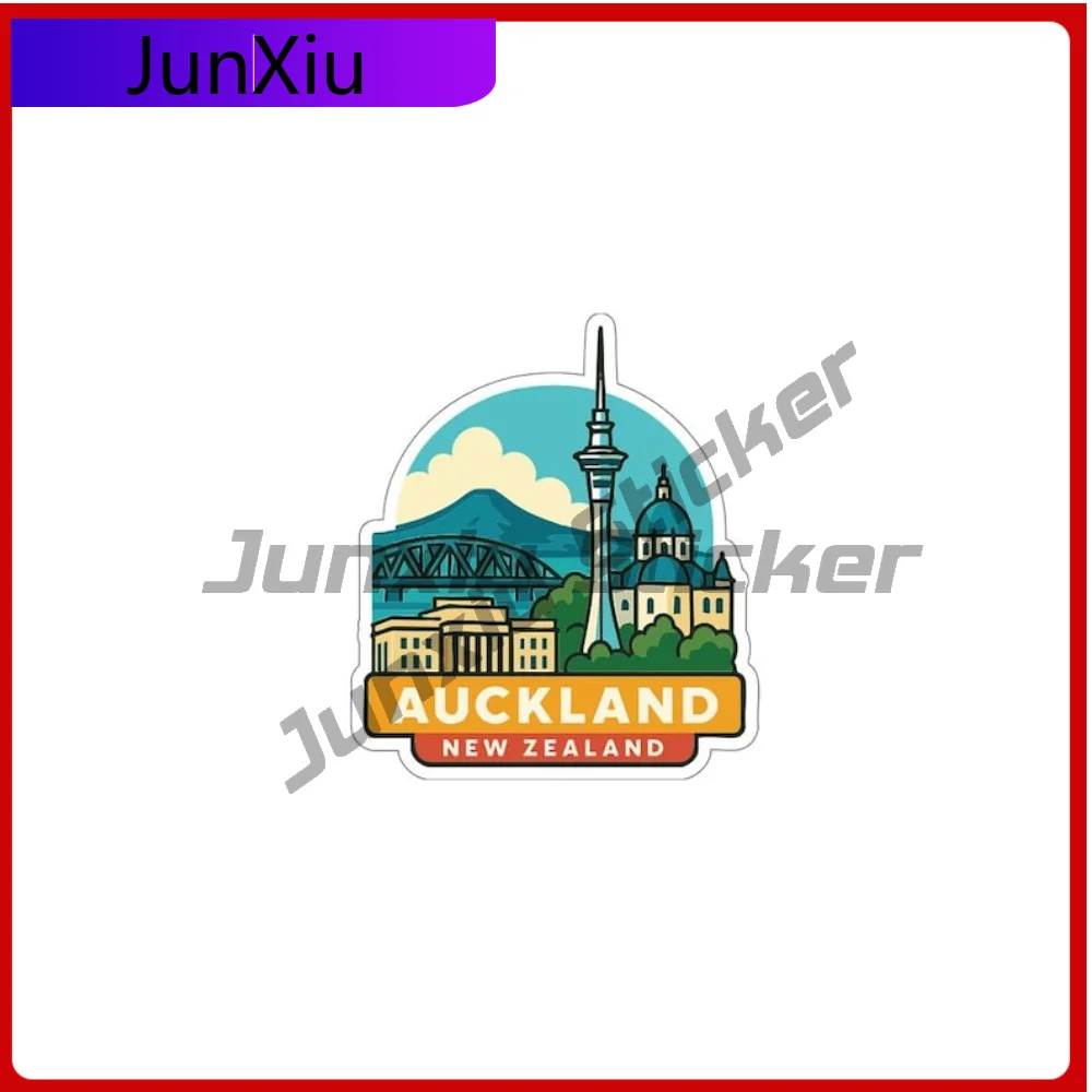 

Auckland New Zealand Travel Sticker Vinyl Decal Ebike 500w Sticker Pour Camping Motorcycle Bumper Truck Pickup Car Decoration