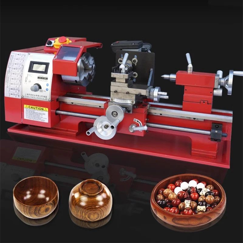 750W Brushless Motor Mini Lathe with electronic guitar Lathe Metal Woodworking lathe 50-2500RPM