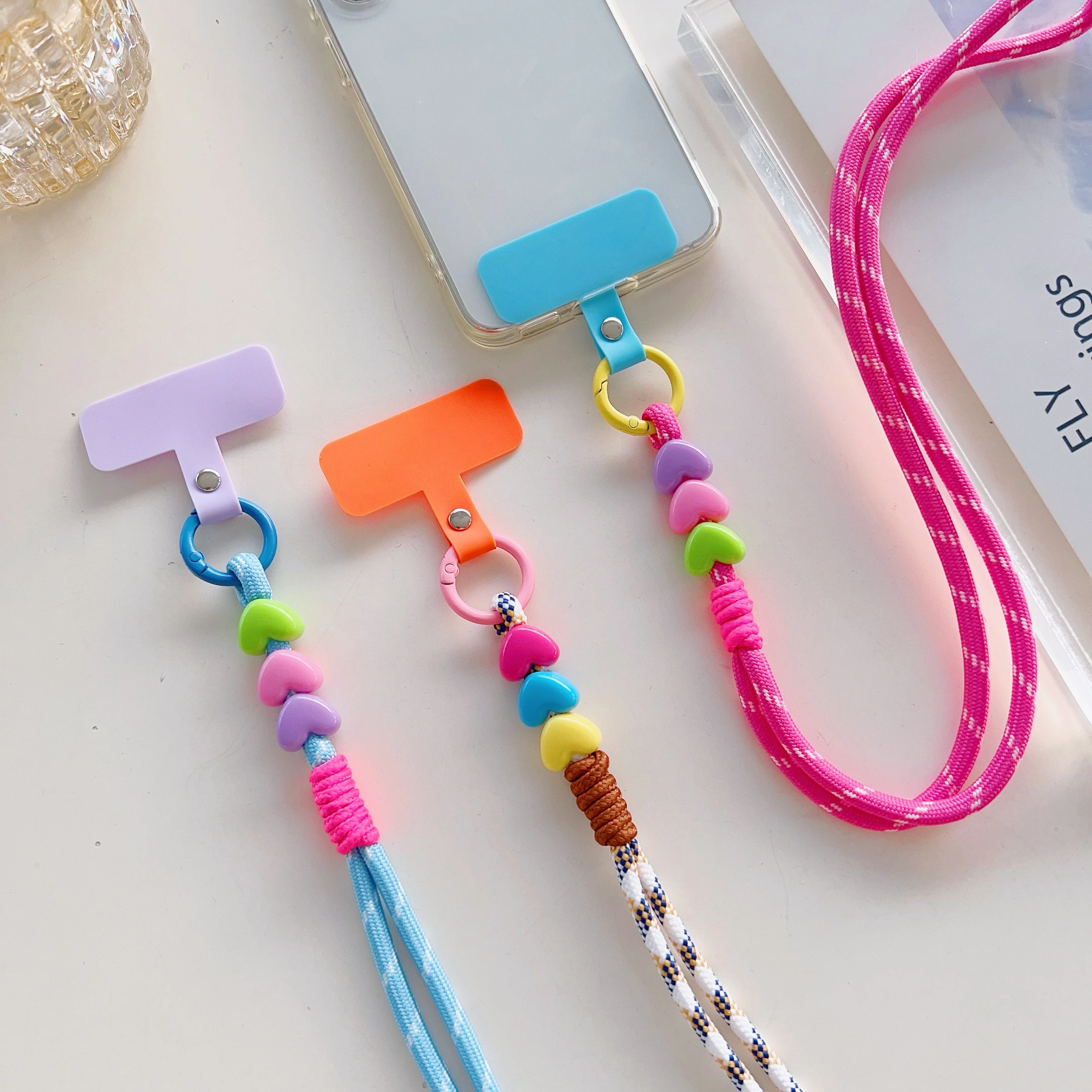 LanièRe De Poignet Pour TéLéPhone Portable, Cordon Pour Accrocher La Corde Mobile Pour Smartphone Mobile, ChaîNe De TéLéPhone D'éPaule, Sangle De Clé Pour Iphone