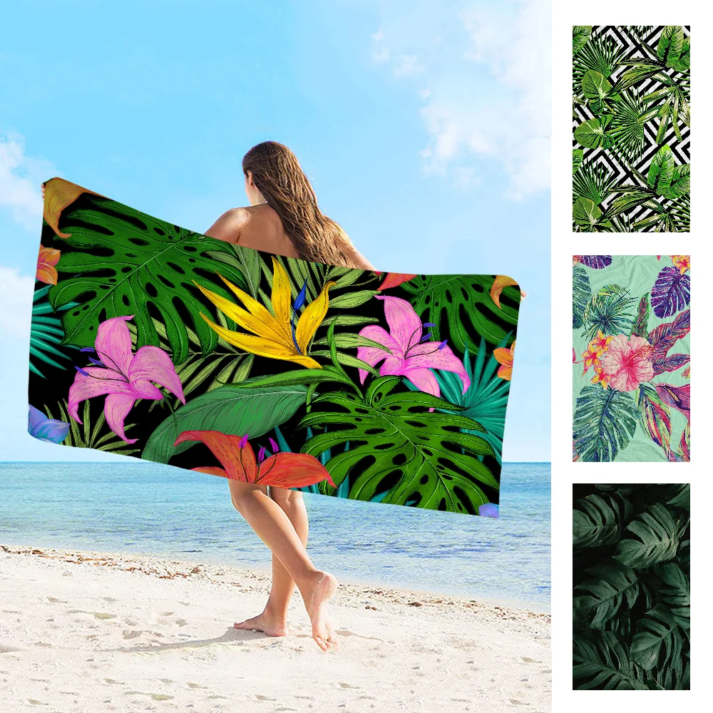 Palm Leaves Towel M… - image